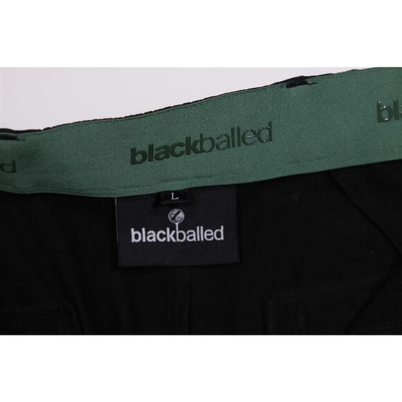 Blackballed Golf Gentleman's Mens Black Performance Joggers Pants Trousers Large - Picture 6 of 7
